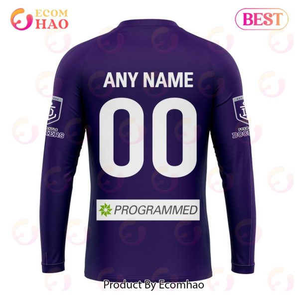 AFL Fremantle Dockers Home Kits 2023 3D Hoodie