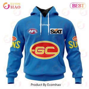 AFL Gold Coast Suns Clash Kits 2023 3D Hoodie