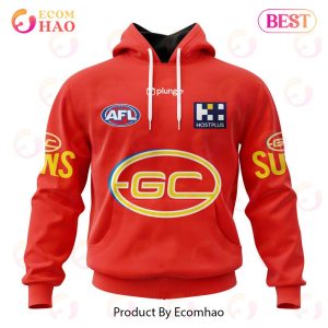 AFL Gold Coast Suns Home Kits 2023 3D Hoodie
