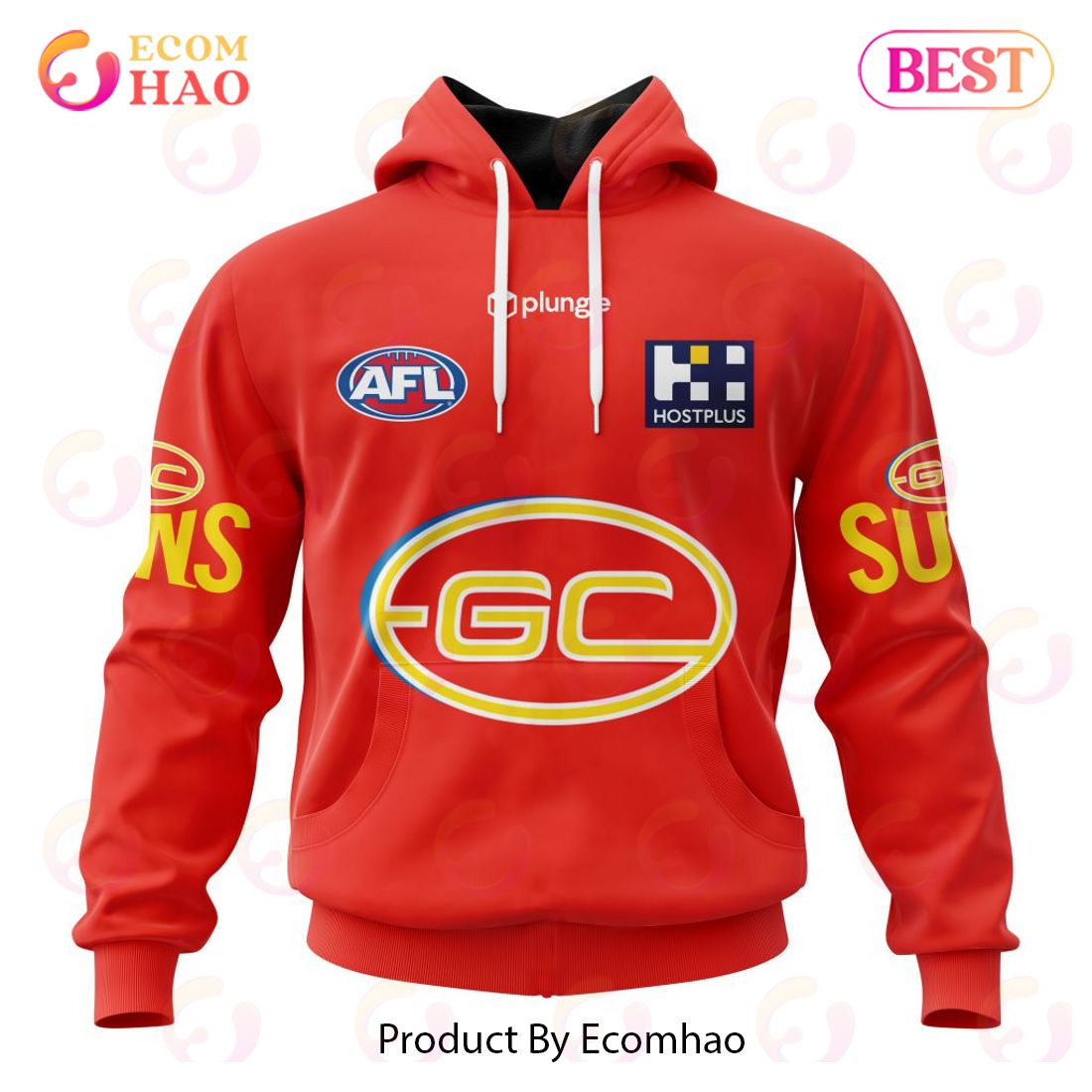 AFL Hawthorn Football Club Clash Kits 2023 3D Hoodie