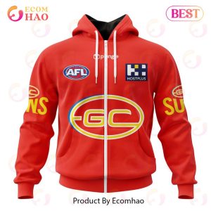 AFL Gold Coast Suns Home Kits 2023 3D Hoodie