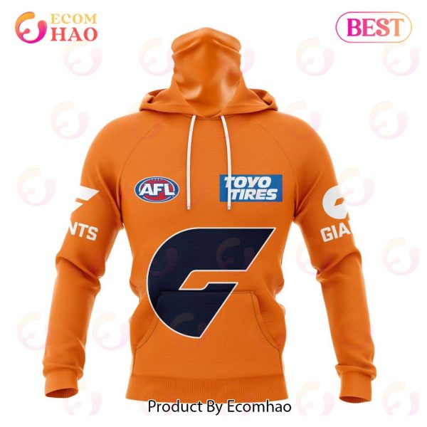 AFL Greater Western Sydney Giants Away Kits 2023 3D Hoodie