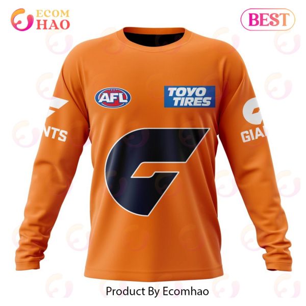 AFL Greater Western Sydney Giants Away Kits 2023 3D Hoodie