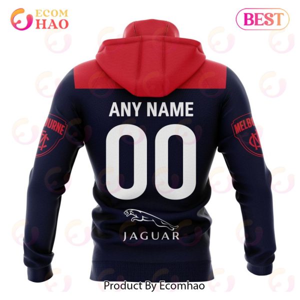 AFL Melbourne Football Club Home Kits 2023 3D Hoodie