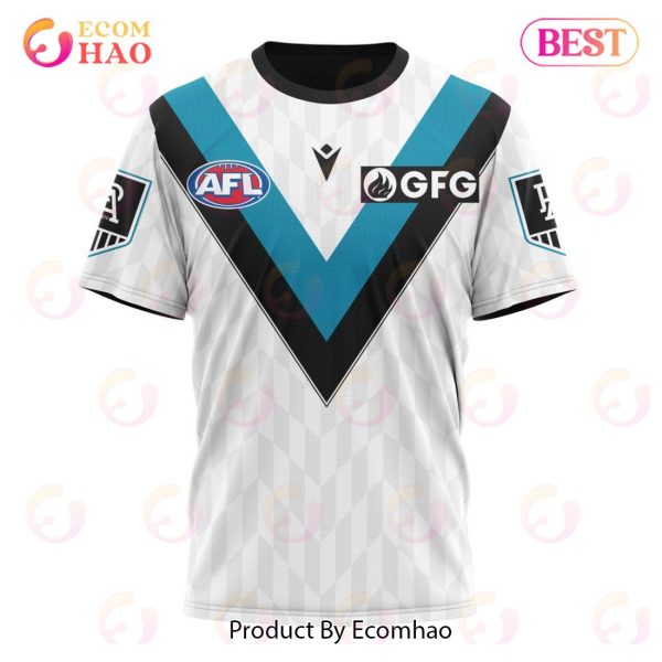 AFL Port Adelaide Football Club Clash Kits 2023 3D Hoodie