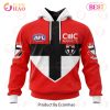 AFL Richmond Tigers Home Kits 2023 3D Hoodie