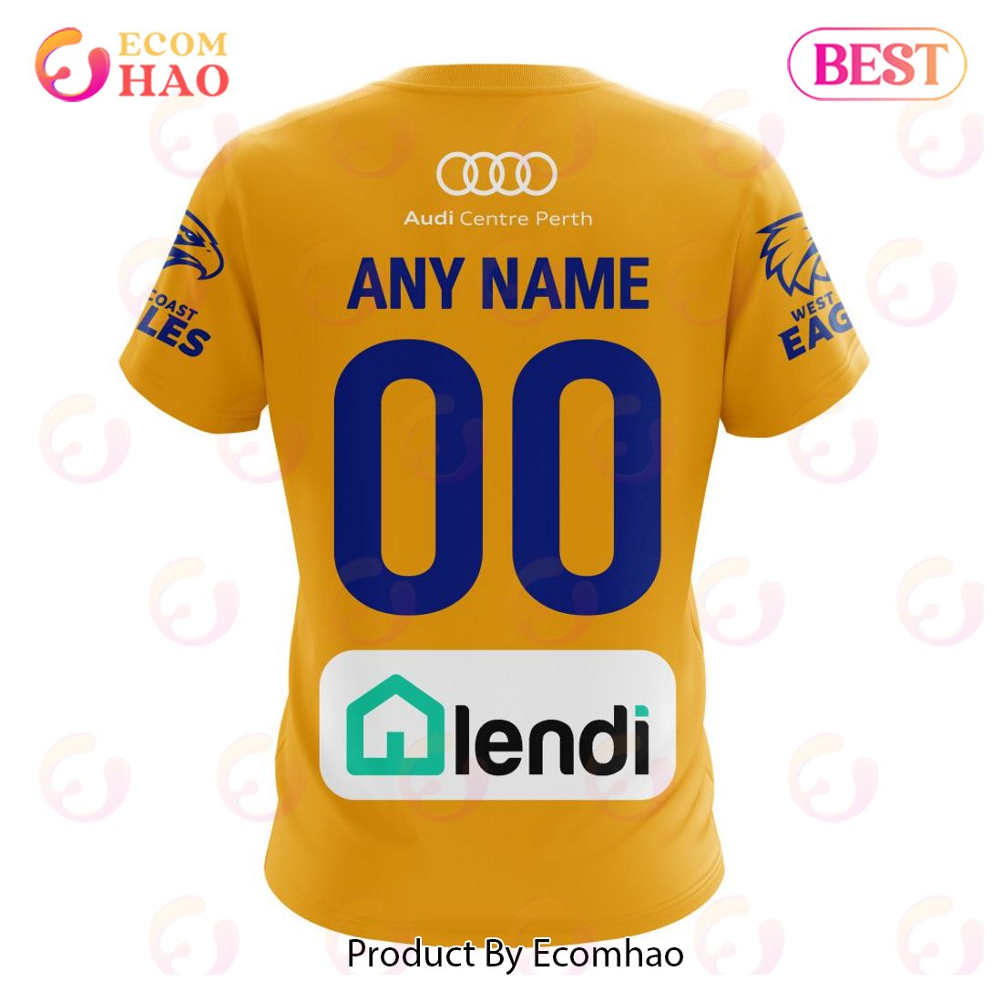 Personalized AFL West Coast Eagles Clash Kits 2023 T-Shirt