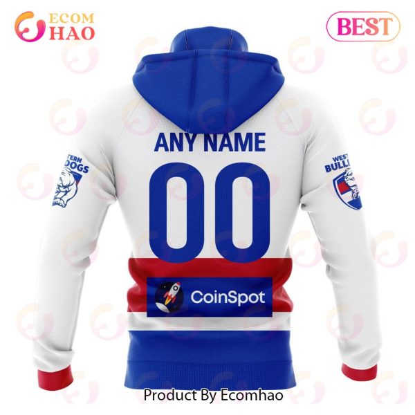 AFL Western Bulldogs Clash Kits 2023 3D Hoodie