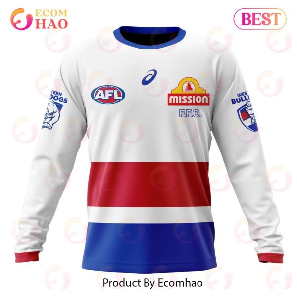 AFL Western Bulldogs Clash Kits 2023 3D Hoodie