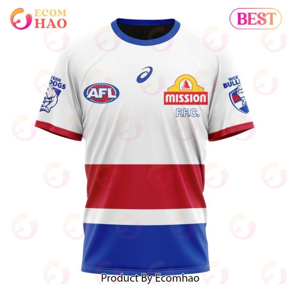 AFL Western Bulldogs Clash Kits 2023 3D Hoodie