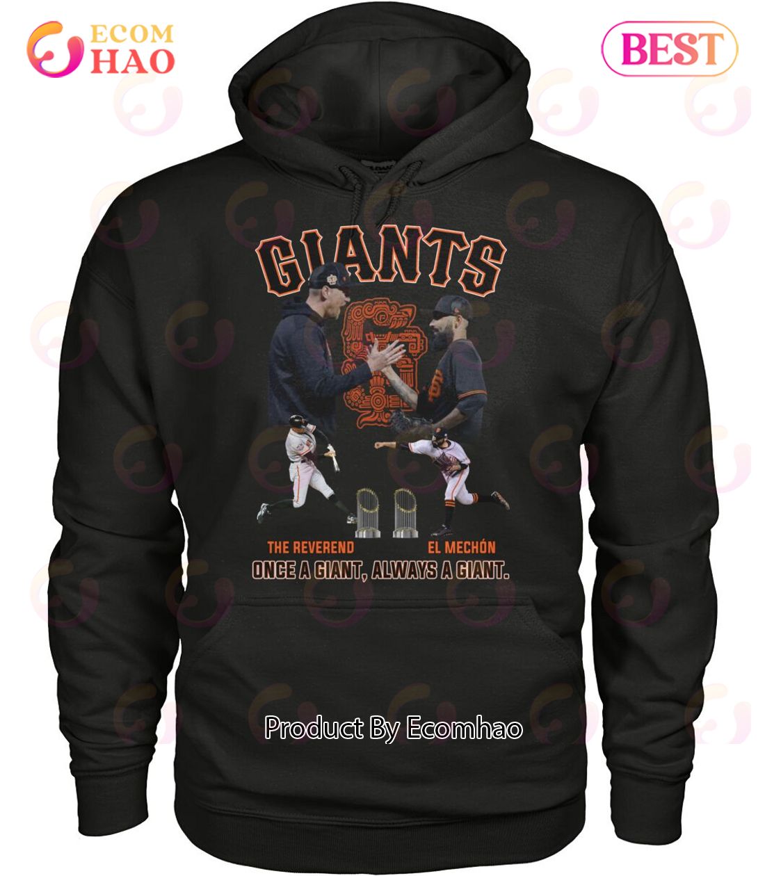 Giants The Reverend And El Mechon Once A Giant Always A Giant T-Shirt