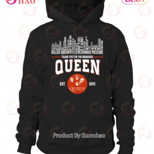 Thank You For The Memories Queen Est – 1970 T-Shirt