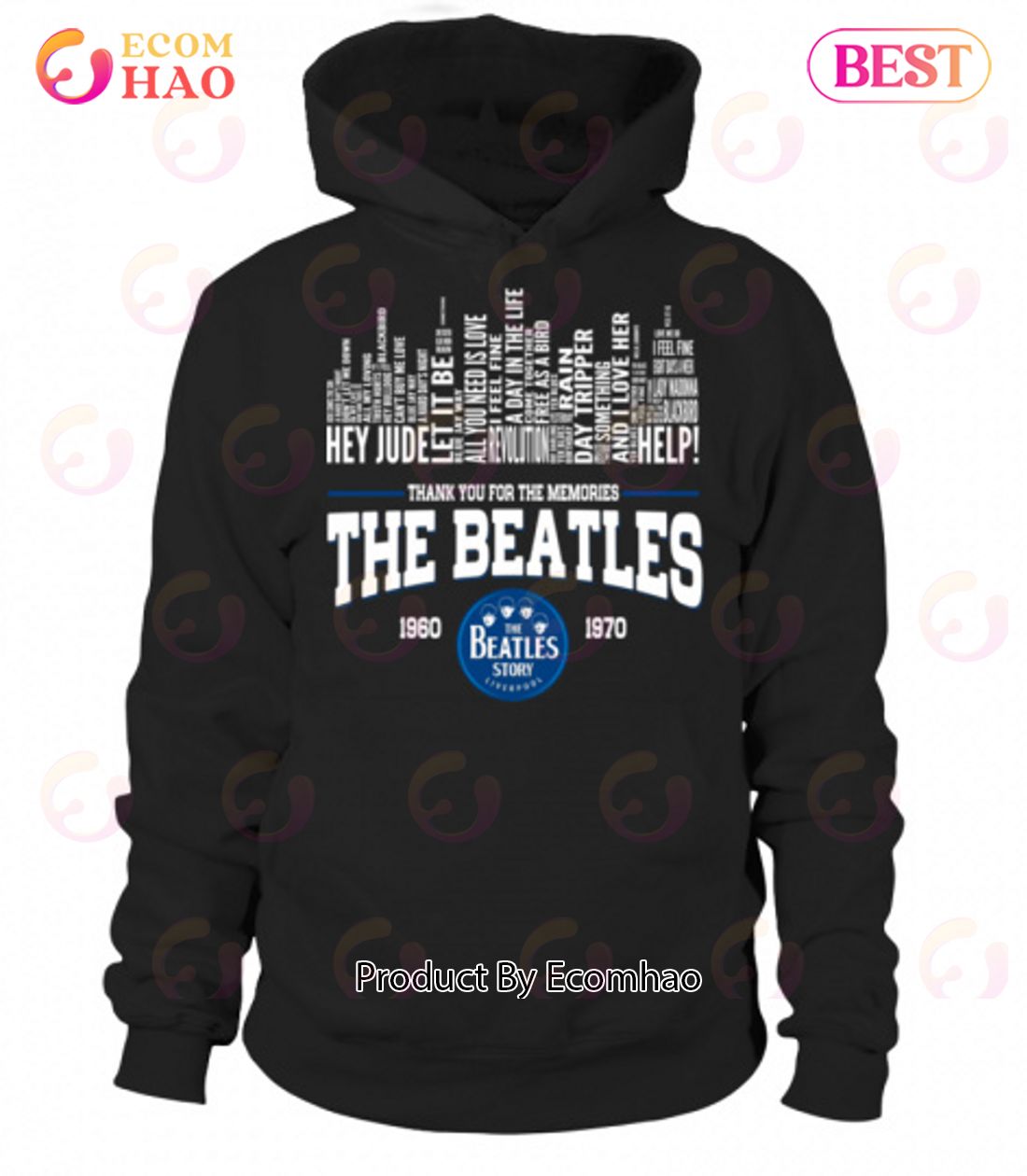 Thank You For The Memories The Beatles 1960 – 1970 The Beatles Story Liverpool T-Shirt Luxury Items