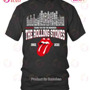 Thank You For The Memories The Rolling Stones 1962 – 2021 T-Shirt