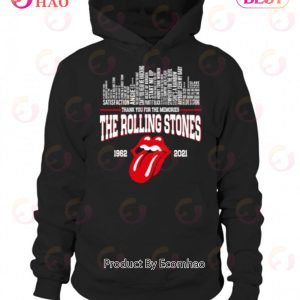 Thank You For The Memories The Rolling Stones 1962 – 2021 T-Shirt