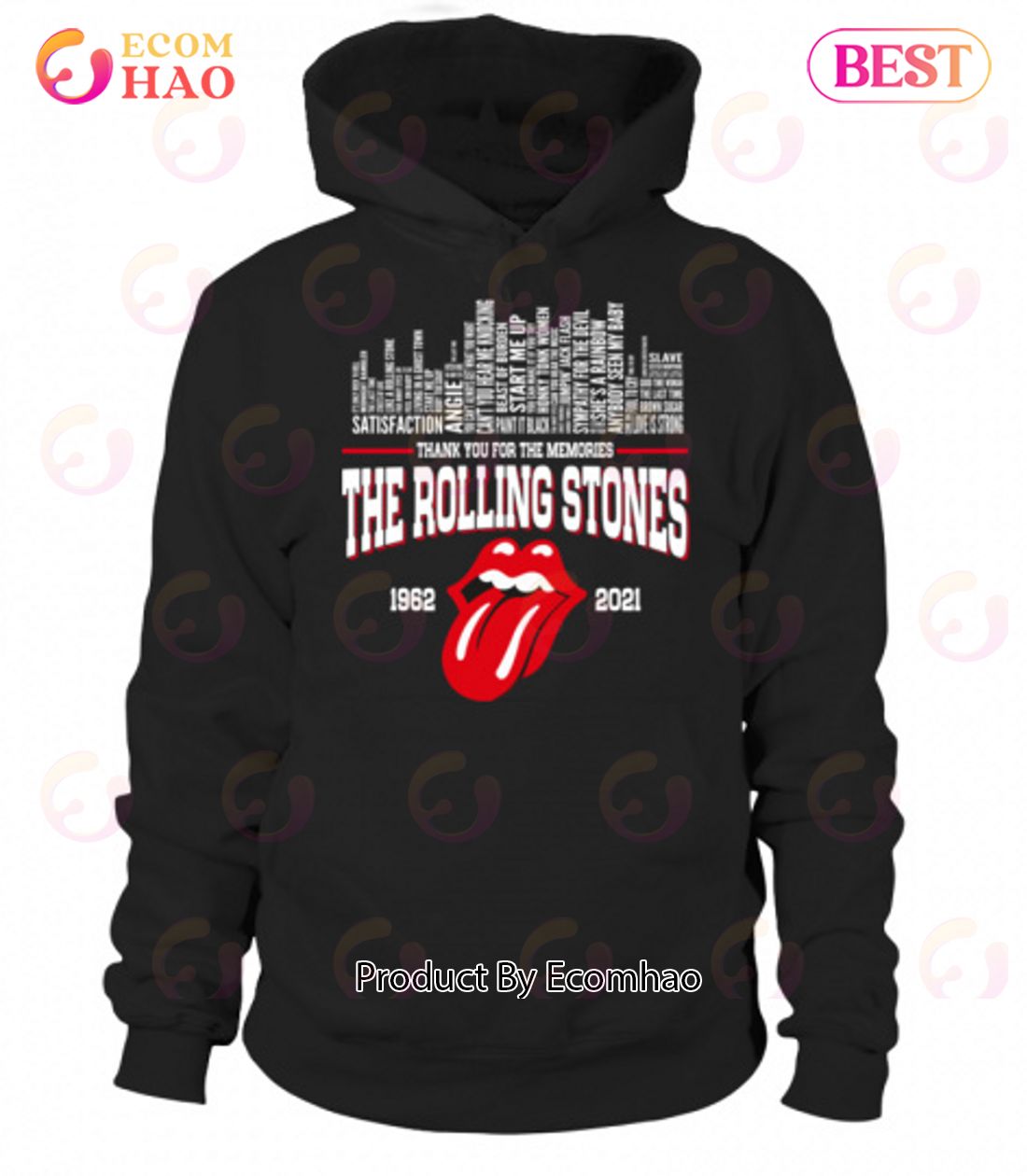 Thank You For The Memories The Rolling Stones 1962 – 2021 T-Shirt Luxury Items