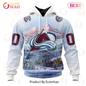 NHL Colorado Avalanche Special Design With Rocky Mountain 3D Hoodie