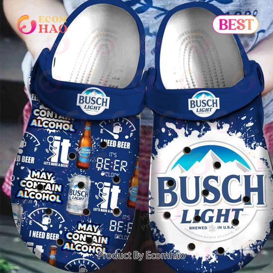 Busch Light Brewed In U.S.A Crocs