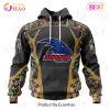 AFL Brisbane Lions Special Camo Hunting Design 3D Hoodie