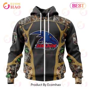 AFL Adelaide Crows Special Camo Hunting Design 3D Hoodie