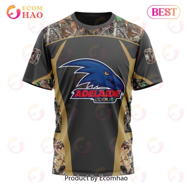 AFL Adelaide Crows Special Camo Hunting Design 3D Hoodie