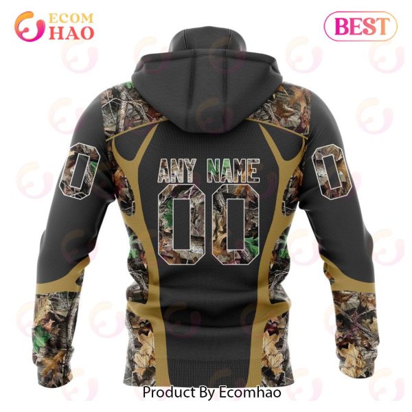AFL Carlton Football Club Special Camo Hunting Design 3D Hoodie