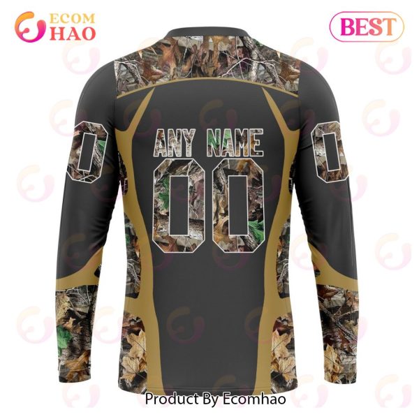 AFL Carlton Football Club Special Camo Hunting Design 3D Hoodie