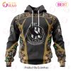 AFL Carlton Football Club Special Camo Hunting Design 3D Hoodie
