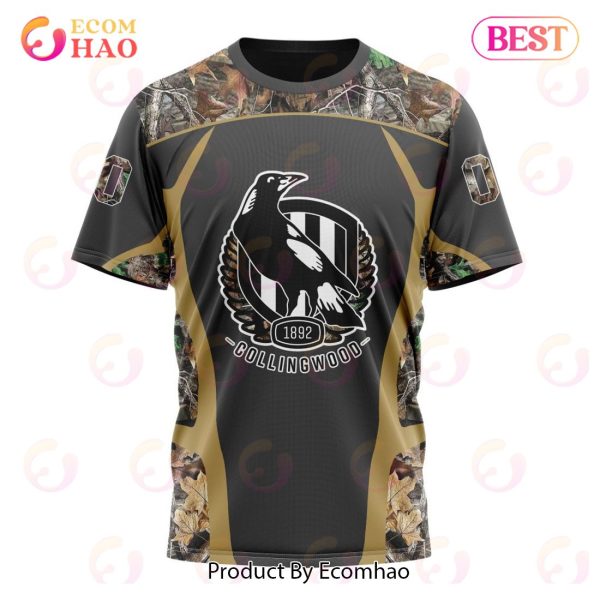 AFL Collingwood Football Club Special Camo Hunting Design 3D Hoodie