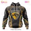 AFL Melbourne Football Club Special Camo Hunting Design 3D Hoodie