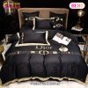 Dior Black Luxury Brand High-End Bedding Set Home Decorations Bedding Sets