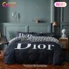 Dior Fashion Printed Bedding Sets Quilt Sets Duvet Cover Luxury Brand Bedding Decor