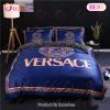 Gianni Versace Black Yellow Luxury Brand High-End Bedding Sets Bedroom Decor Thanksgiving Decorations For Home Best Luxury Bed Sets