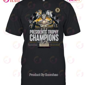 Presidents Trophy Champions NHL Boston Bruins T-Shirt