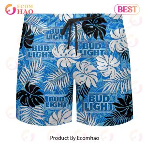 Bud Light Tattoo Hawaiian Shirt And Shorts
