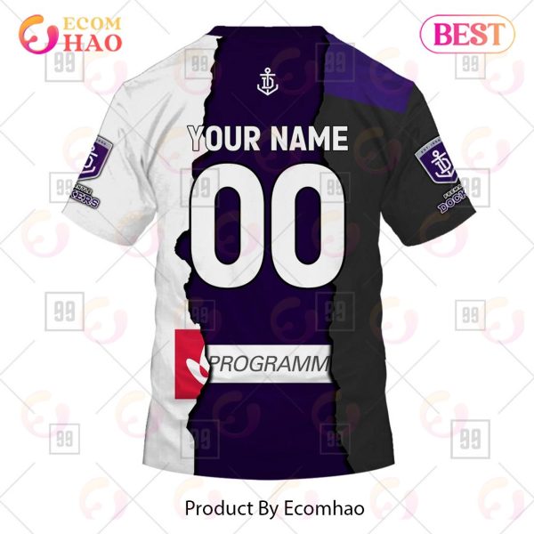 Personalized 2023 AFL Mix Guernseys Fremantle Dockers 3D Hoodie