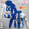 Personalized 2023 AFL Mix Guernseys Melbourne Demons 3D Hoodie