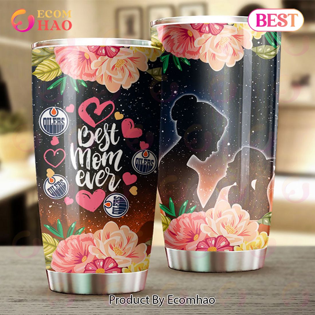 NHL Edmonton Oilers Special Design For Mother’s Day Tumbler