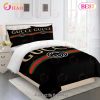 Gucci Bedding Set Black And Gold Luxury Bed Sheets Home Decoration