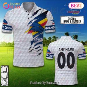 Personalized Golf AFL Adelaide Crows Polo Shirt