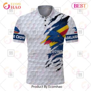 Personalized Golf AFL Adelaide Crows Polo Shirt