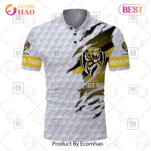Personalized Golf AFL Richmond Tigers Polo Shirt