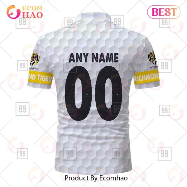 Personalized Golf AFL Richmond Tigers Polo Shirt