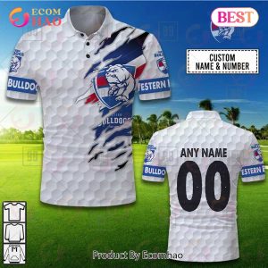 Personalized Golf AFL Western Bulldogs Polo Shirt