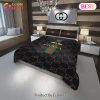 Gucci Bee Fashion Logo Luxury Brand Premium Bedding Sets Bedroom Decor Thanksgiving Decorations For Home