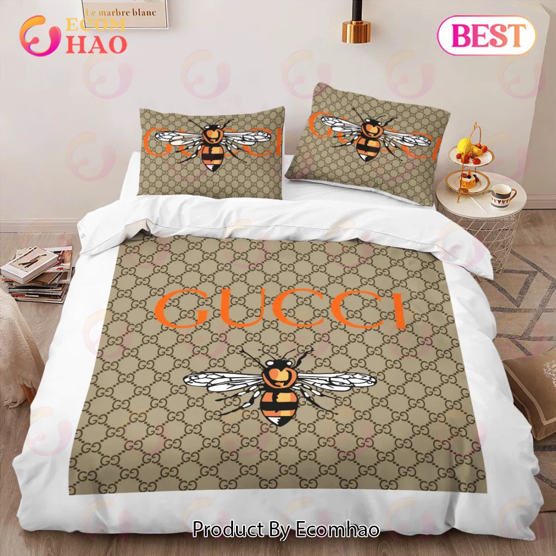 Louis Vuitton Amazing Luxury Brand Bedding Sets Bedspread Duvet Cover Set Bedroom  Decor Thanksgiving Decorations For Home Bedding Sets - Ecomhao Store