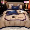 Gucci Beige Luxury Brand High-End Bedding Sets Bedroom Decor Thanksgiving Decorations For Home Best Luxury Bed Sets