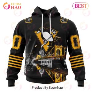 NHL Pittsburgh Penguins City Of The Champions – Steel City Design 3D Hoodie