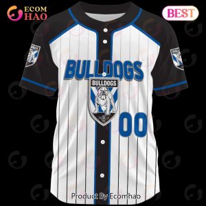 NRL Canterbury Bankstown Bulldogs Baseball Jerseys 2023 Personalized