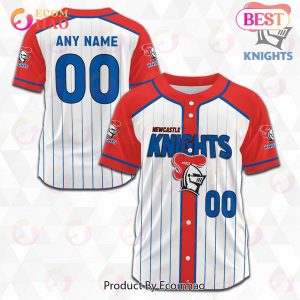NRL Newcastle Knights Baseball Jerseys 2023 Personalized
